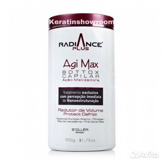 Ботокс AGI MAX capilar radiance 900 гр