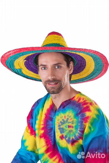 Шляпа самбреро карнавальная