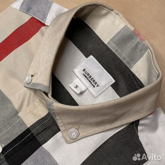 Рубашка Burberry 39 (Hugo Boss Gant Ralph Lauren)