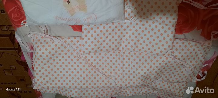 Отдам бортики в кроватку