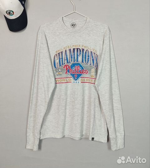 Мужской лонгслив MLB 47 Brand р.L
