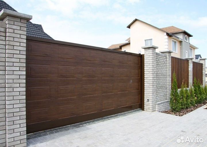 Откатные ворота дорхан монтаж до 72 ч