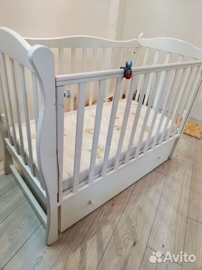 Детская кровать для новорожденных бу