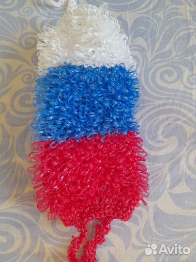 Мочалка Флаг России
