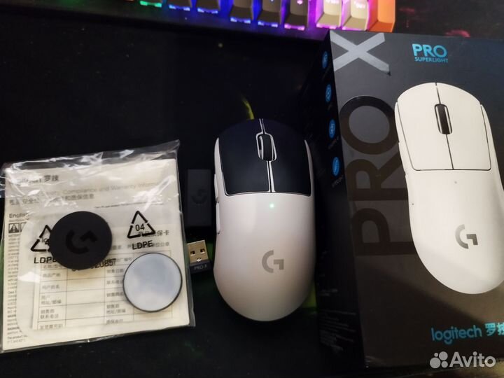 Игровая мышь logitech g pro x superlight