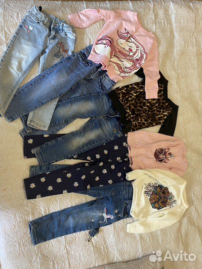 Вещи пакетом для девочки 98 размер