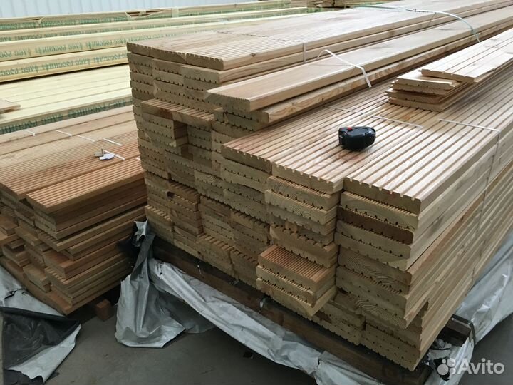 Доска террасная лиственница евро