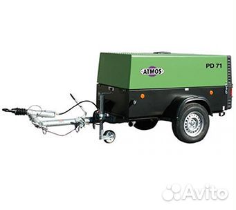 Аренда дизельного компрессора atmos PD-71