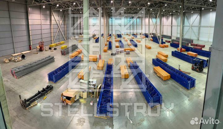 Монтаж складских стеллажей