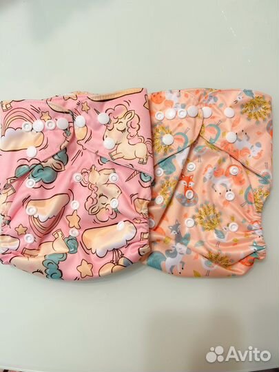 Многоразовые подгузники новые