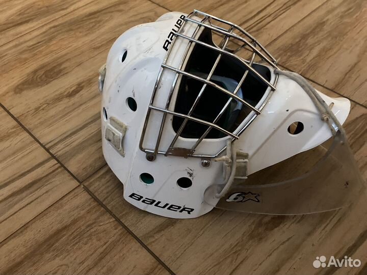 Хоккейный вратарский шлем Bauer jr