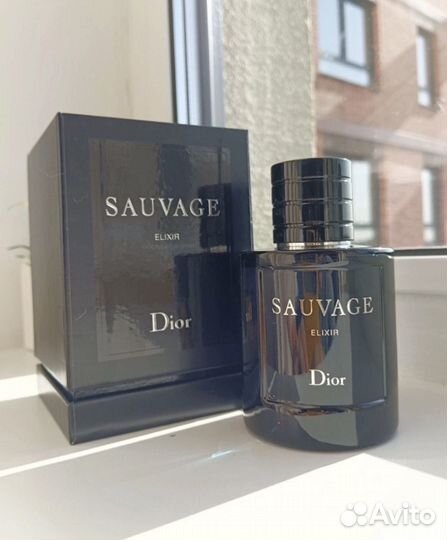 Духи Dior sauvage elixir новые