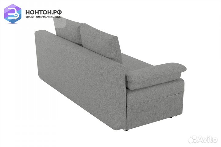 Диван еврокнижка Лира жаккард светло-серый