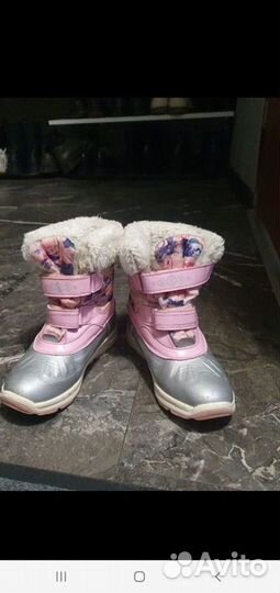 Ботинки зимние для девочки 33 размер