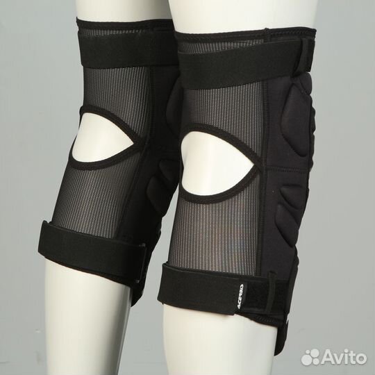 Наколенники Acerbis Soft Knee (Черный/Красный)