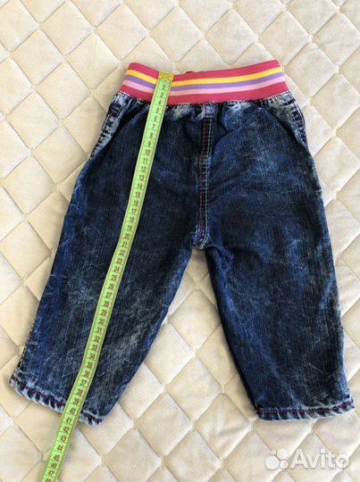 Бриджи джинсовые