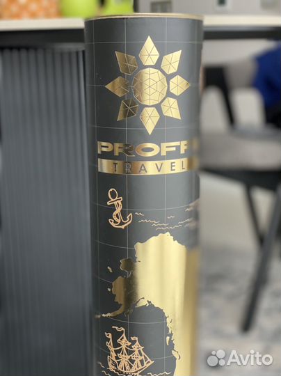 Стиральная карта мира proffi travel