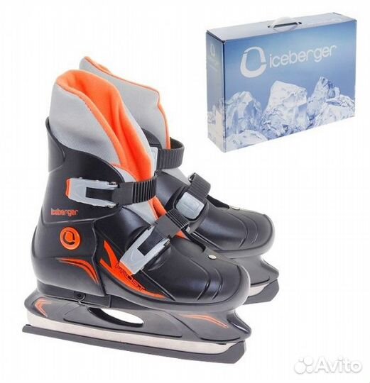 Коньки ледовые раздвижные