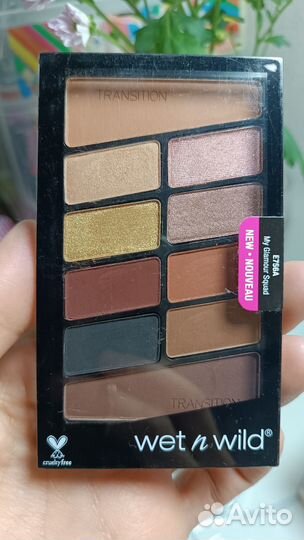 Wet'n'Wild палетки теней