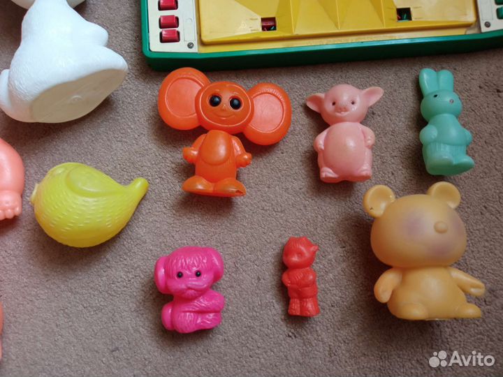 Игрушки СССР пластик