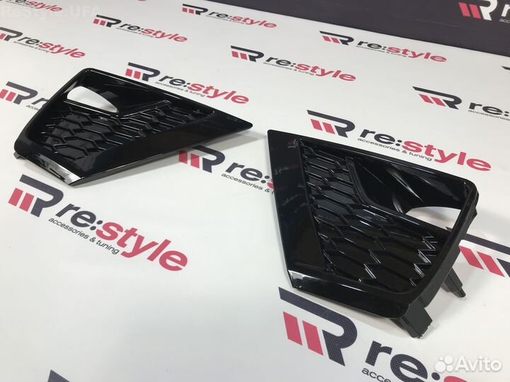 Накладки на туманки Land Cruiser Prado 150