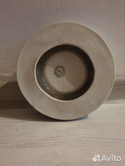 Пепельница, панно. Гжель