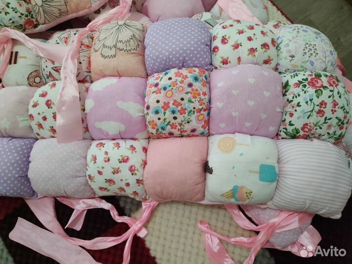 Бортики в детскую кроватку