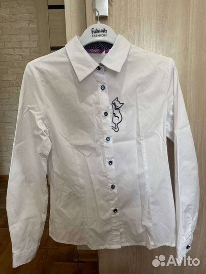 Рубашка школьная для девочки 146