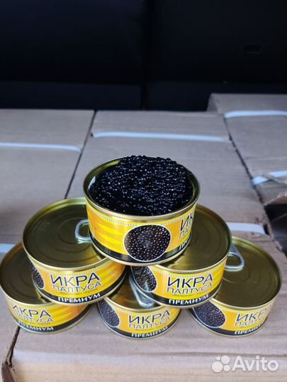 Икра красная и чёрная, 140гр, 2023