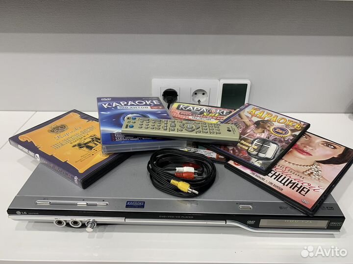 Dvd плеер с караоке lg