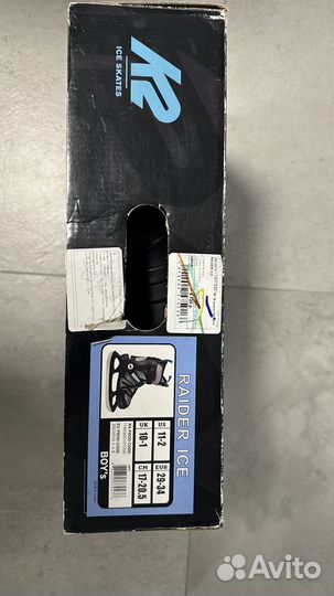 Коньки детские ледовые K2