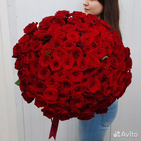 Букеты из 101 розы