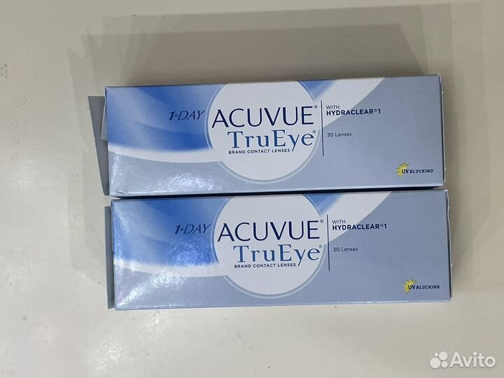 Линзы контакные однодневные Acuvue TruEye, - 3