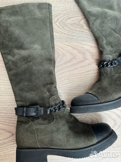 Сапоги Tervolina хаки 38