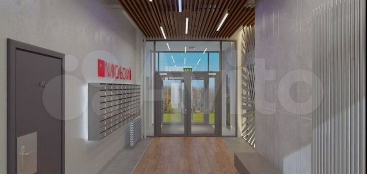 2-к. квартира, 56,6 м², 4/17 эт.