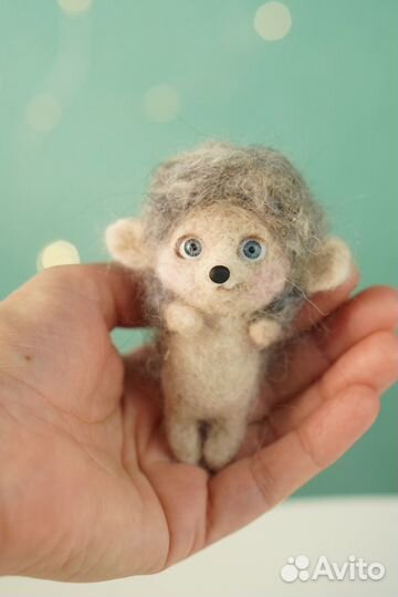 Мягкая игрушка еж и ежонок подарок маме