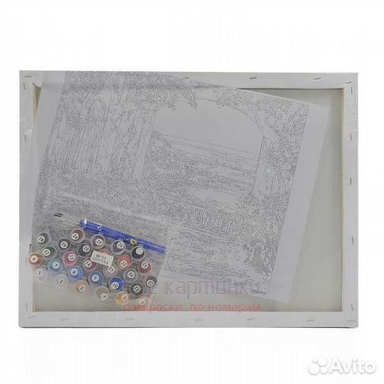 Картина по номерам 40x50 Дева Мария и младенец