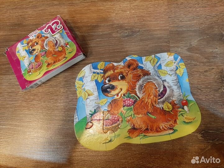 Пазлы 8 наборов (9, 12, 15 и 20 элементов)