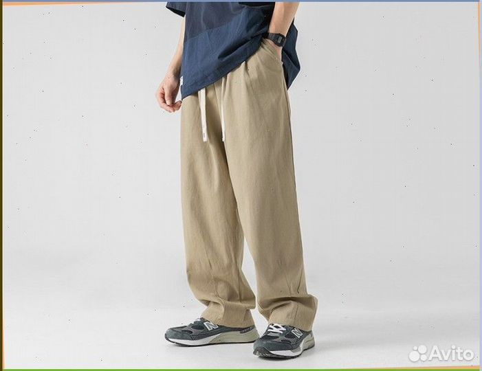 Карго штаны широкие (Арт: 20350)