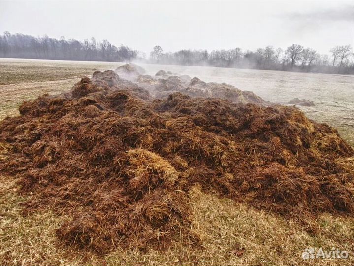 Навоз, перегной, чернозём, песок, щебень, грунт