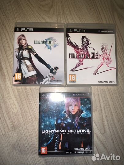 Лот final fantasy на ps3