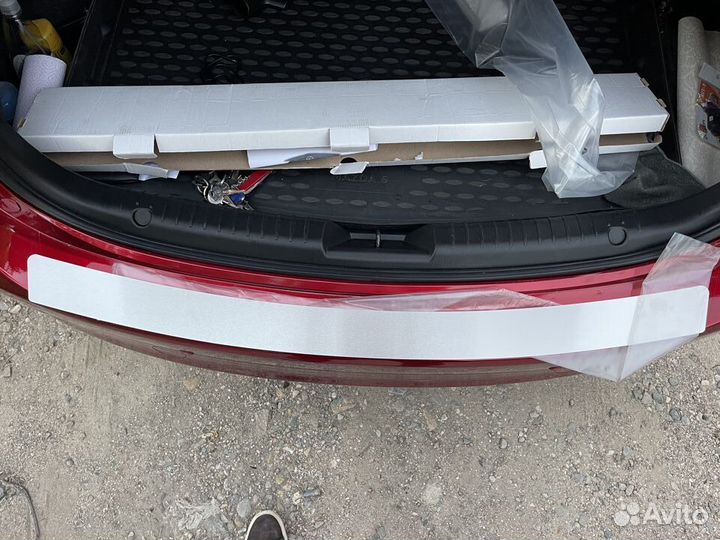 Накладка на задний бампер Mazda CX-5