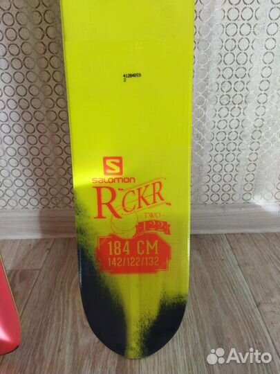 Лыжи горные фрирайд Salomon rocker 2 122