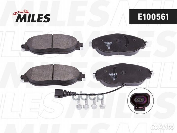 Колодки тормозные skoda octavia 12/VW golf 12