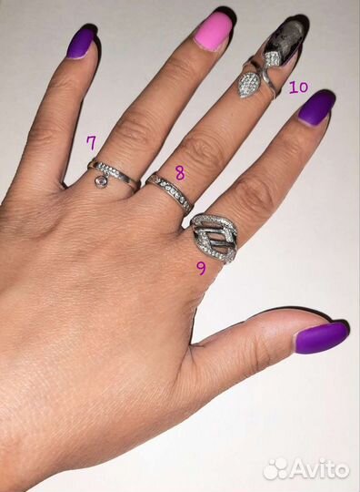 Серебряное кольцо