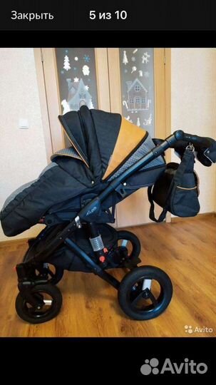 Коляска 2 в 1 adamex barletta