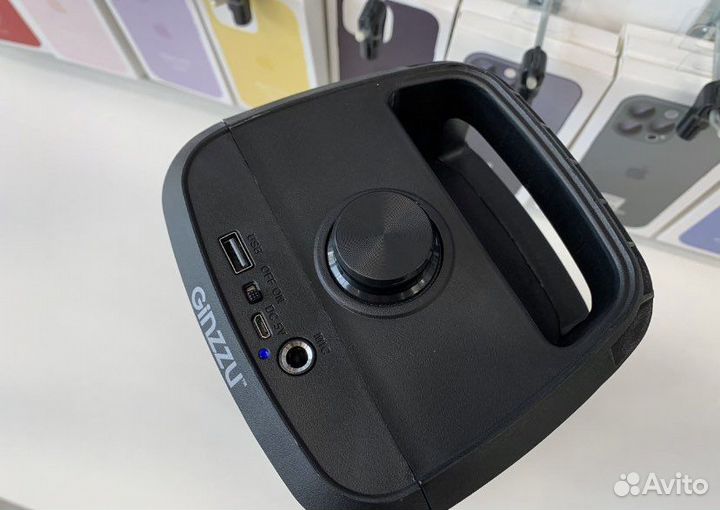 Колонка портативная подсветка