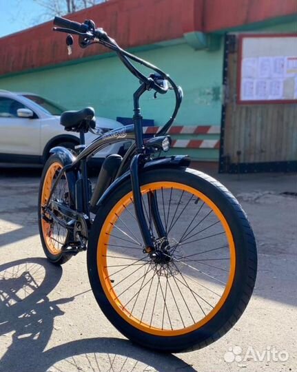 Велосипед электрический 350W GH-32702-2E полуфэт