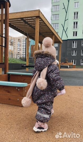 Шапка и шарф zara для девочки