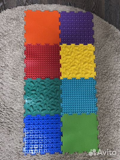 Детский массажный коврик пазл